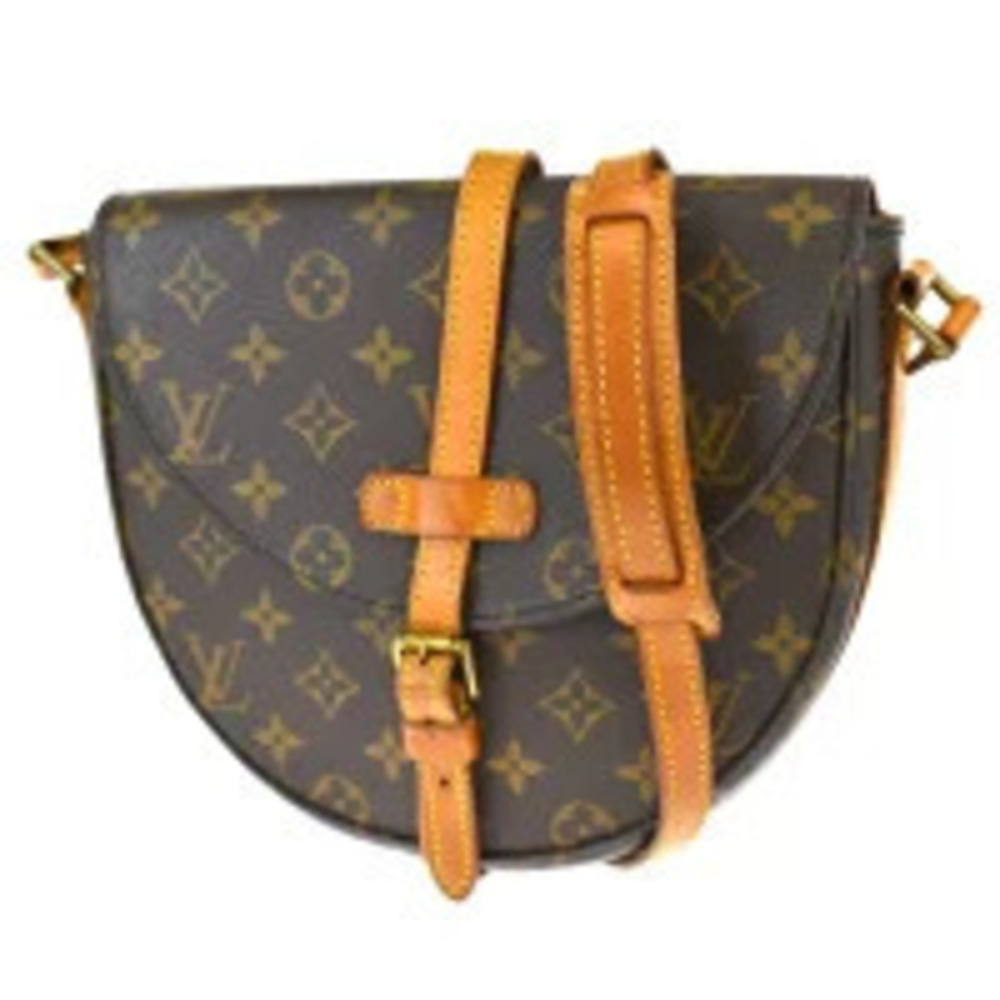 Louis Vuitton Chantilly Shoulder Bag Pochette Monogram Leather